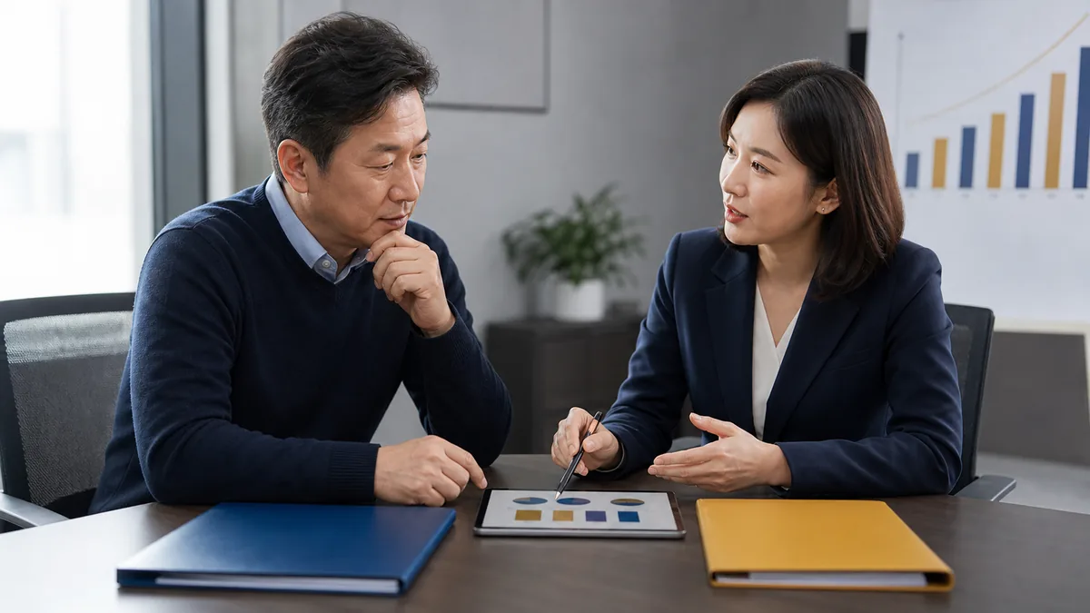 DB형 DC형 차이를 비교하는 직장인
